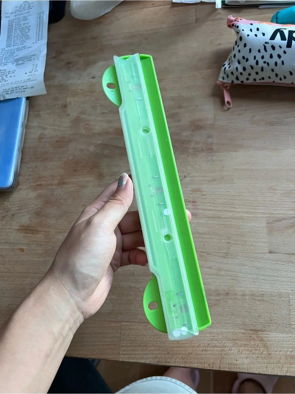 Plastic 3-Hole Puncher